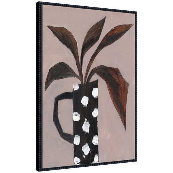 kate & laurel Sylvie Beaded Spotlight on Nature Framed Canvas by Nikita Jariwala