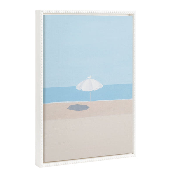 Kate & Laurel Sylvie Beaded Throwing Shade Framed Canvas By Rachel Dowd