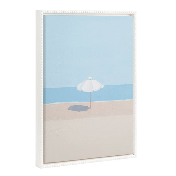 kate & laurel Sylvie Beaded Throwing Shade Framed Canvas by Rachel Dowd