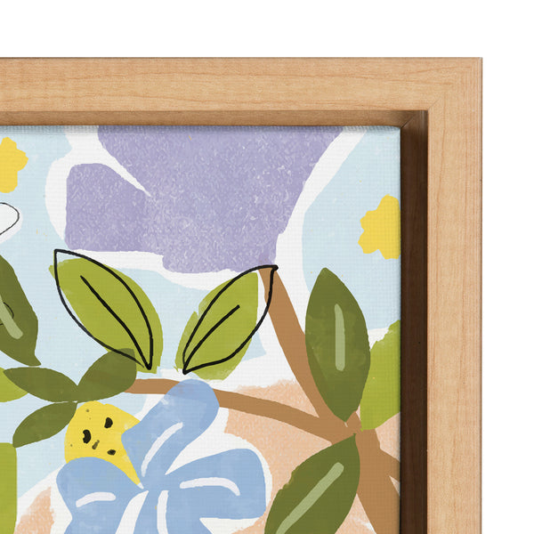 Kate & Laurel Sylvie Beauty Around Me Framed Canvas By Alja Horvat