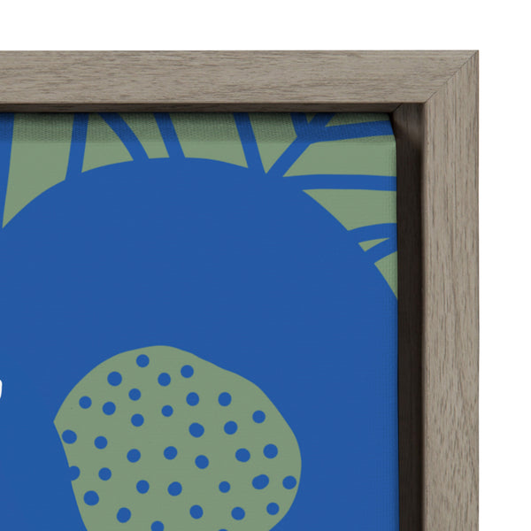 Kate & Laurel Sylvie Better Framed Canvas By Keely Reyes