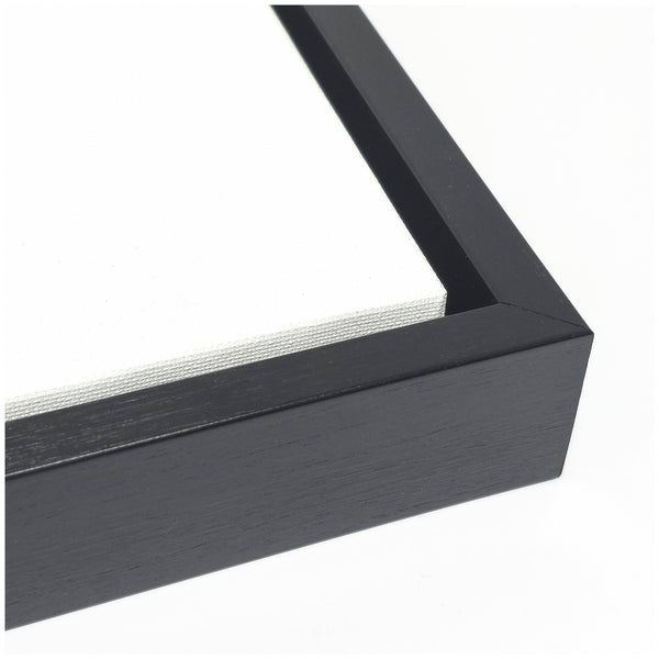 Kate & Laurel Sylvie Black Twist 1 Framed Canvas By Alicia Bock