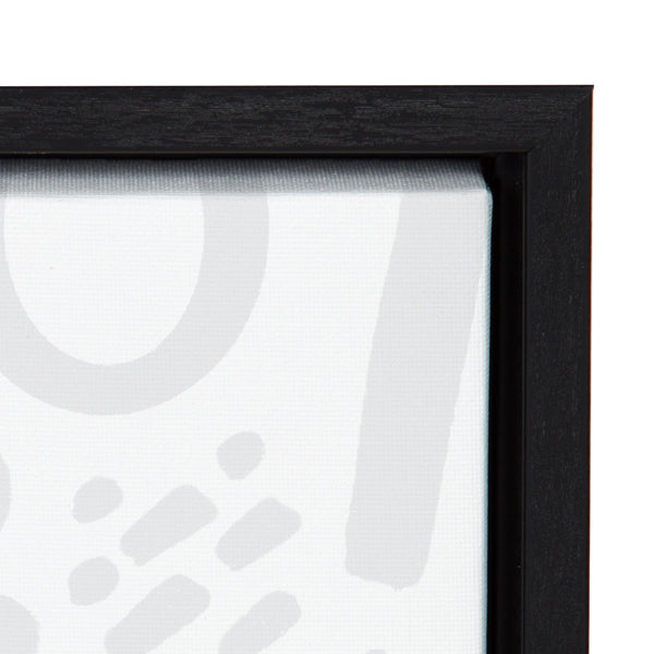 Kate & Laurel Sylvie Boom Box Boy 2 Framed Canvas By Molly Fabiano Black 18x24