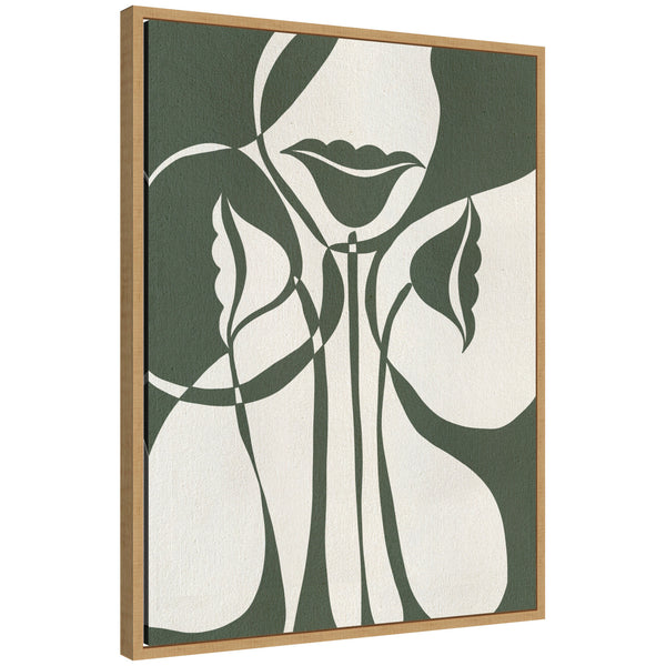 kate & laurel Sylvie Bound by Beauty 5 Framed Canvas by Shatha Al Dafai