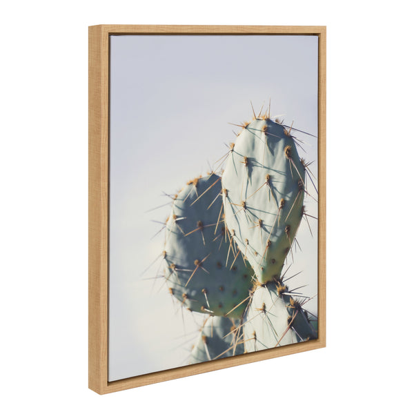 Kate & Laurel Sylvie Cactus Sky Pastel Cactus Stand Tall Cactus And Arizona Pastel Cactus Framed Canvas Art Set By Stephanie Klatt