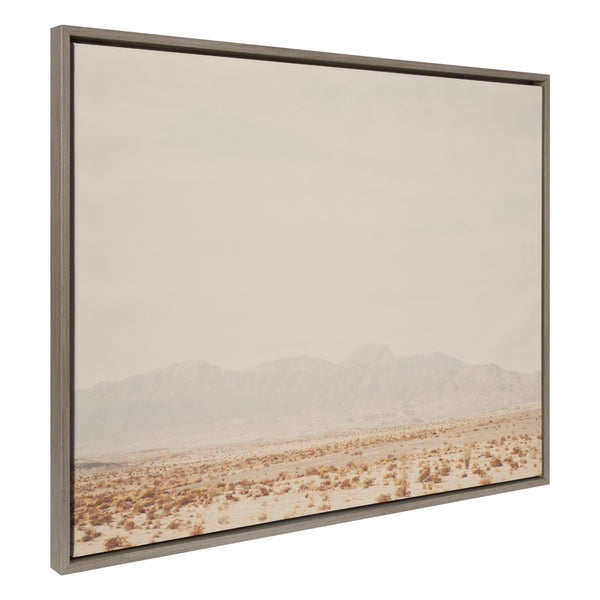 Kate & Laurel Sylvie California Dreaming Framed Canvas By Laura Evans