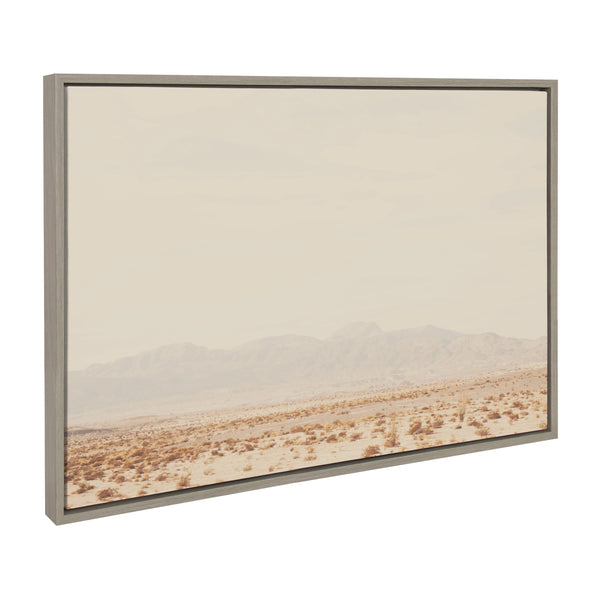 kate & laurel Sylvie California Dreaming Framed Canvas by Laura Evans