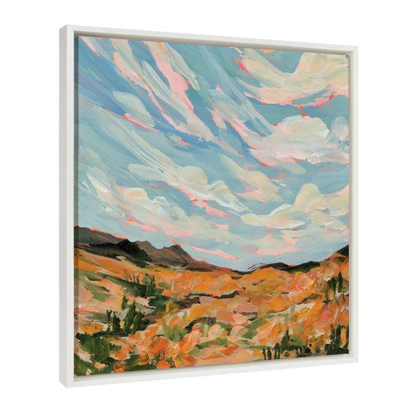 Kate & Laurel Sylvie California Framed Canvas By Emily Kenney