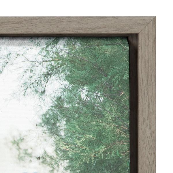 Kate & Laurel Sylvie Camargue Horses Framed Canvas By Laura Evans