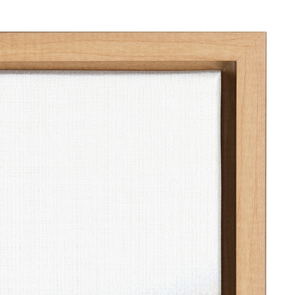 Kate & Laurel Sylvie Champagne Shimmer Framed Canvas By Mentoring Positives