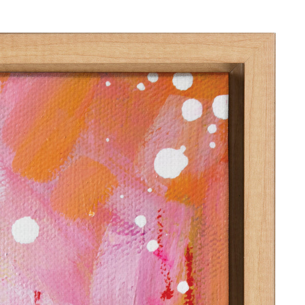 Kate & Laurel Sylvie Chasing Rainbows Framed Canvas By Rachel Christopoulos