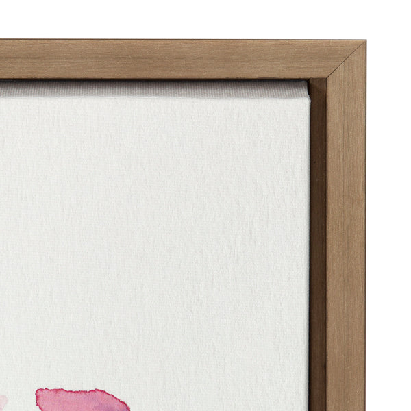 Kate & Laurel Sylvie Cherry Blossom 2 Framed Canvas By Patricia Shaw