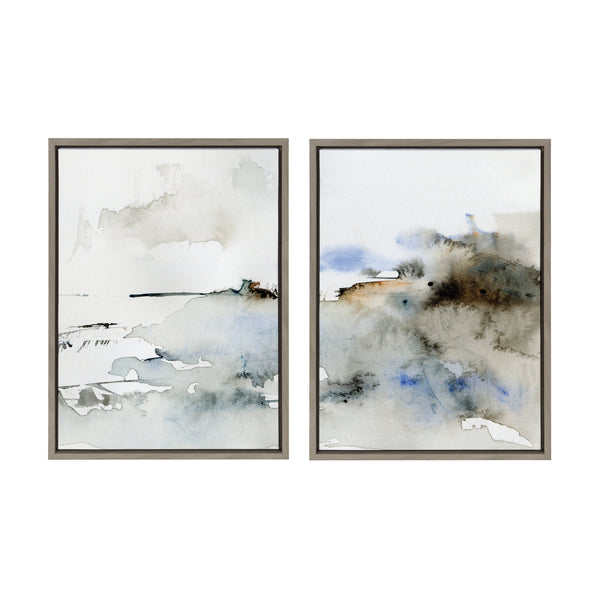 Kate & Laurel Sylvie Close Your Eyes And Remember 1 Framed Canvas By Maja Mitrovic Of Makes My Day Happy