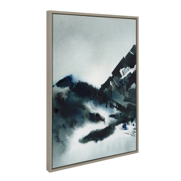 kate & laurel Sylvie Close Your Eyes and Remember 4 Framed Canvas by Maja Mitrovic of Makes My Day Happy