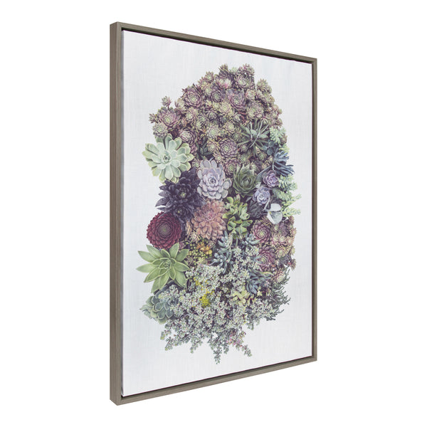 Kate & Laurel Sylvie Colony 2 Framed Canvas By F2Images