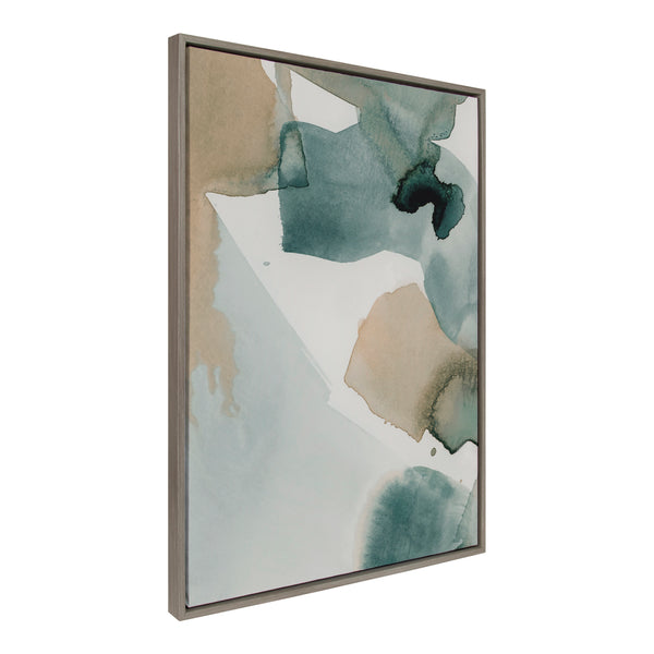 Kate & Laurel Sylvie Color Exploration I Framed Canvas By Amy Lighthall