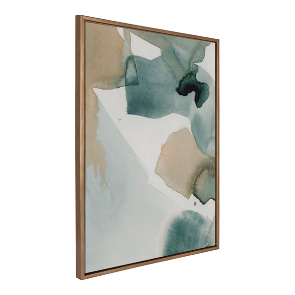 kate & laurel Sylvie Color Exploration I Framed Canvas by Amy Lighthall