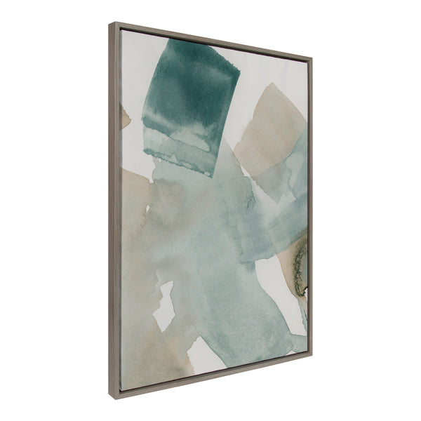 Kate & Laurel Sylvie Color Exploration II Framed Canvas By Amy Lighthall