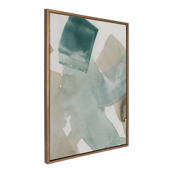 kate & laurel Sylvie Color Exploration II Framed Canvas by Amy Lighthall