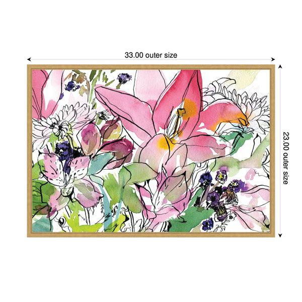 Kate & Laurel Sylvie Compassion Framed Canvas By Janet Meinke-Lau