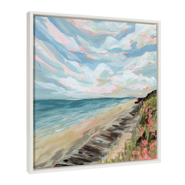 Kate & Laurel Sylvie Connecticut Framed Canvas By Emily Kenney