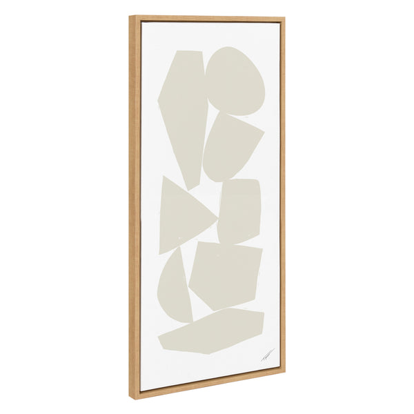 kate & laurel Sylvie Constructed III Framed Canvas by Statement Goods