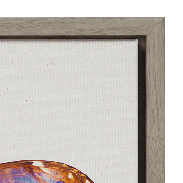 Kate & Laurel Sylvie Coppertop Butterfly Framed Canvas By Robert Cadloff Of Bomobob
