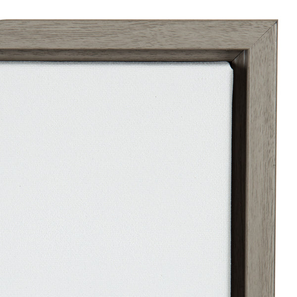 Kate & Laurel Sylvie Curly Hair Alpaca Framed Canvas By Simon Te Tai