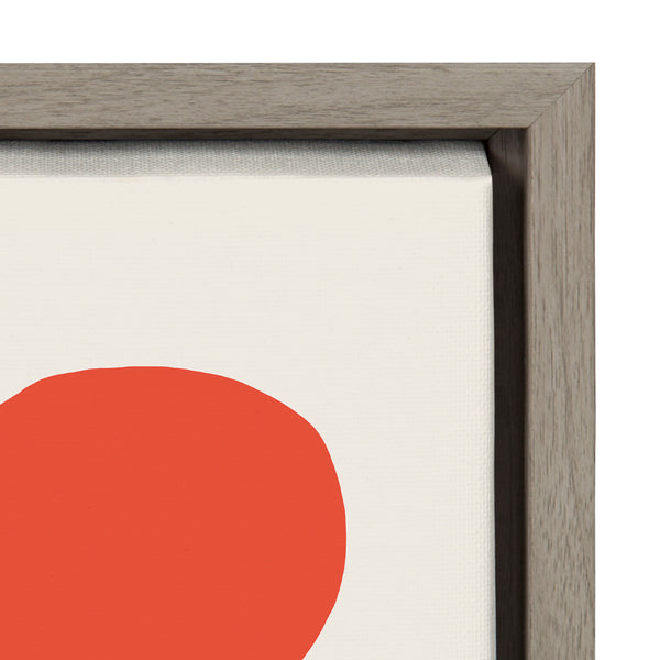 Kate & Laurel Sylvie Dancing With Flowers Framed Canvas By Kelly Knaga