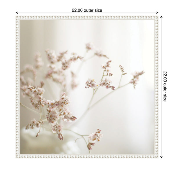 Kate & Laurel Sylvie Delicate Bouquet Of Pastel Flowers Framed Canvas By Kristybee