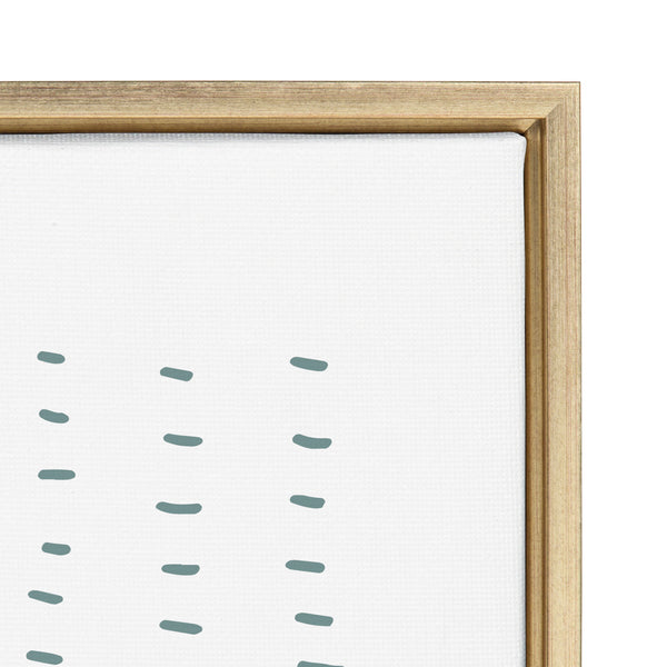 Kate & Laurel Sylvie Desert Cactus Framed Canvas By Statement Goods