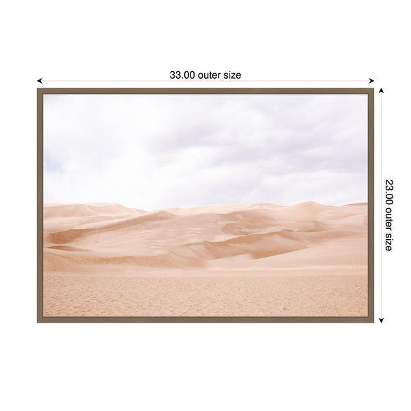 Kate & Laurel Sylvie Desert Skies Framed Canvas By Alicia Abla
