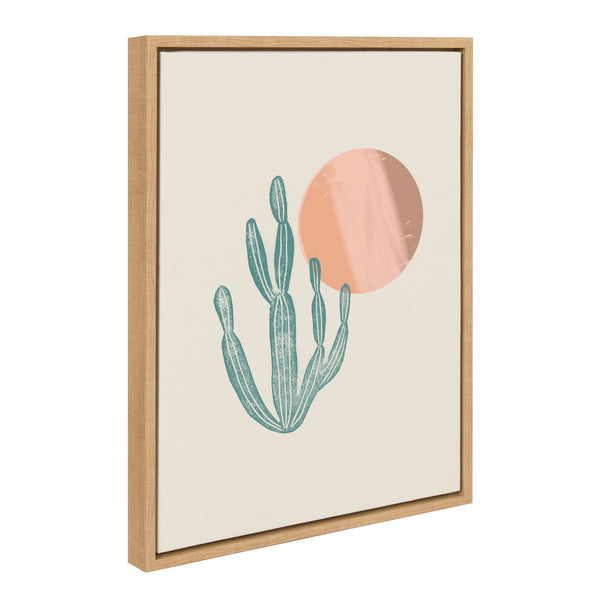 Kate & Laurel Sylvie Desert Sunrise Framed Canvas By Kate Aurelia Holloway