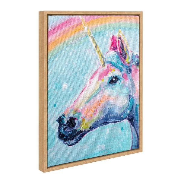Kate & Laurel Sylvie Do You Believe In Magic Framed Canvas By Rachel Christopoulos