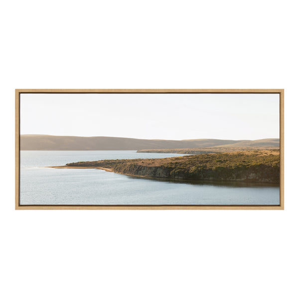 Kate & Laurel Sylvie Drakes Estero No 1 Framed Canvas By Crystal Lynn Collins