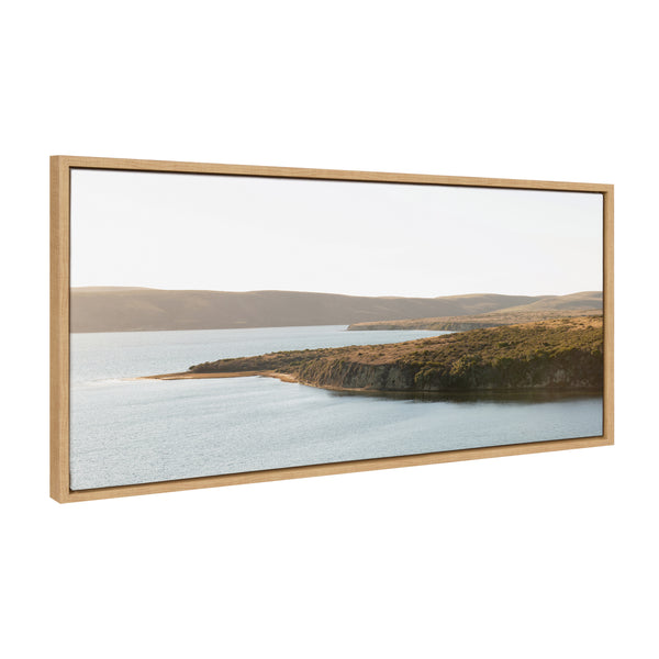 kate & laurel Sylvie Drakes Estero No 1 Framed Canvas by Crystal Lynn Collins