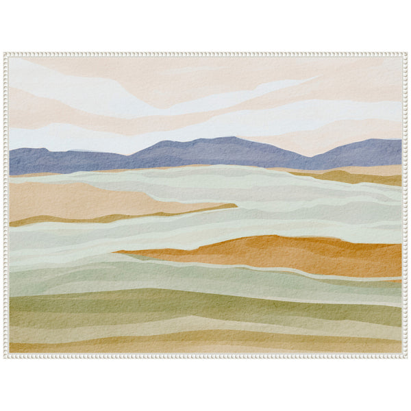 Kate & Laurel Sylvie Dreamy Hillscape Framed Canvas By Nikita Jariwala