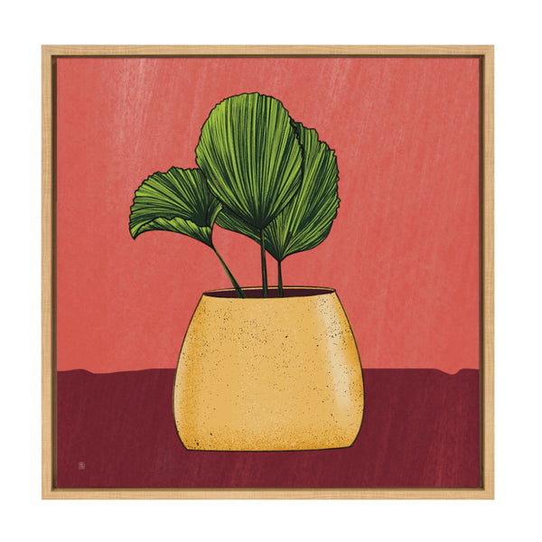 Kate & Laurel Sylvie East Wind Framed Canvas By Mary Joak