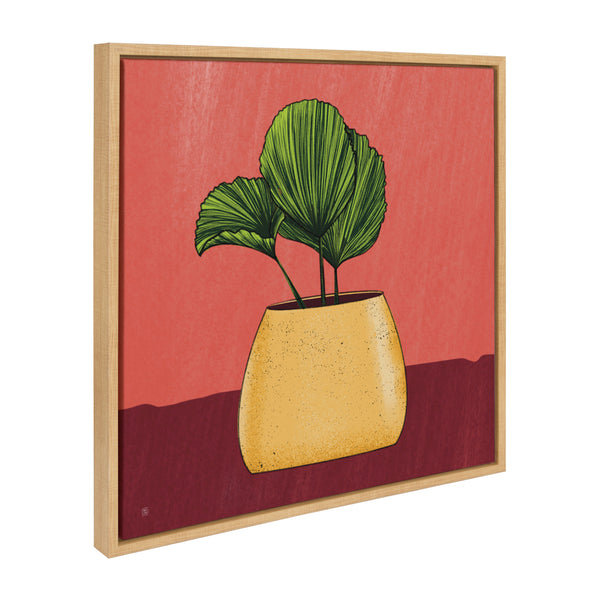 Kate & Laurel Sylvie East Wind Framed Canvas By Mary Joak