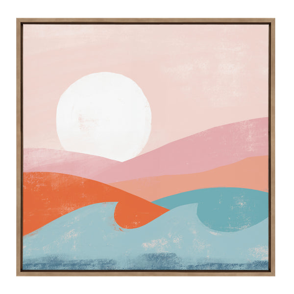Kate & Laurel Sylvie Endless Summer Framed Canvas By Kate Aurelia Holloway