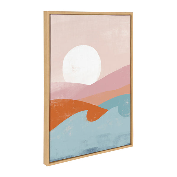Kate & Laurel Sylvie Endless Summer Vertical Framed Canvas By Kate Aurelia Holloway