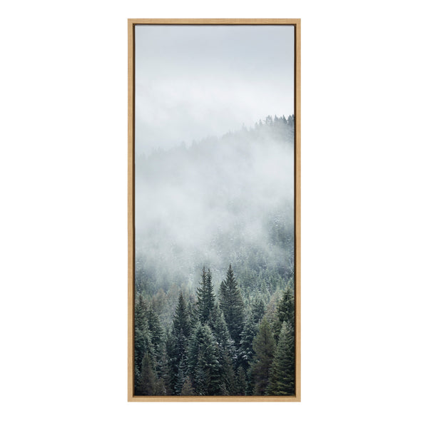 Kate & Laurel Sylvie Evergreen Dream Framed Canvas By Emiko And Mark Franzen Of F2Images
