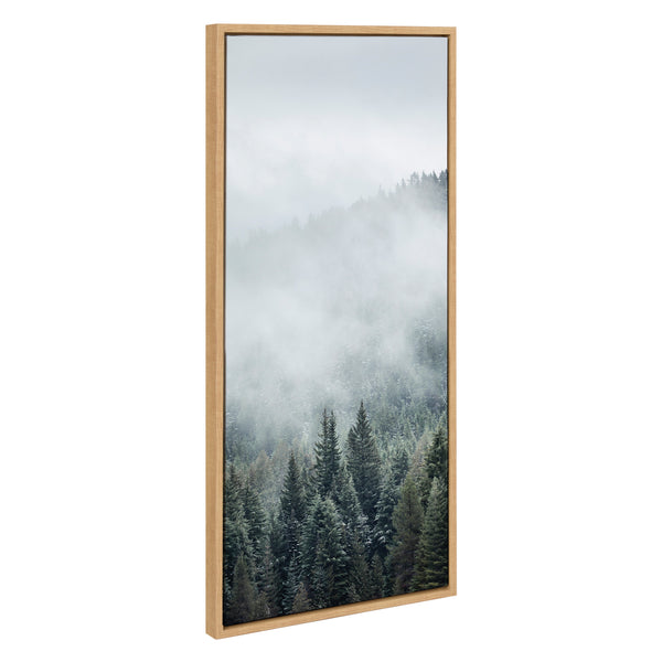 Kate & Laurel Sylvie Evergreen Dream Framed Canvas By Emiko And Mark Franzen Of F2Images