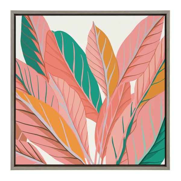 kate & laurel Sylvie Expand Framed Canvas by Alicia Schultz