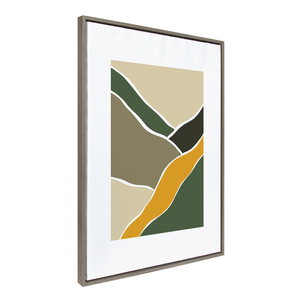 Kate & Laurel Sylvie Fields Of Sun 3 Framed Canvas By Maja Mitrovic Of Makes My Day Happy