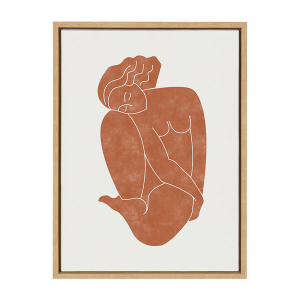 kate & laurel Sylvie Figurine Framed Canvas by Alexander Ginzburg