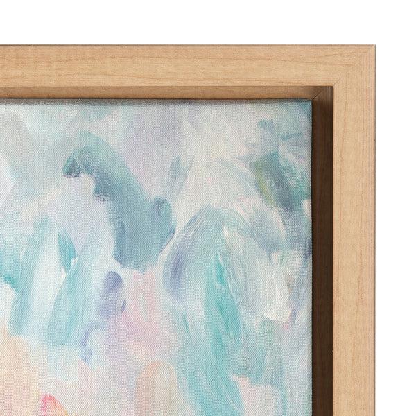 Kate & Laurel Sylvie Fish Creek Harbor Framed Canvas By Rachel Christopoulos