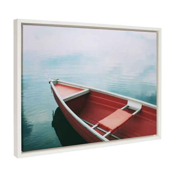 Kate & Laurel Sylvie Floating In The Sky Framed Canvas By Alicia Bock