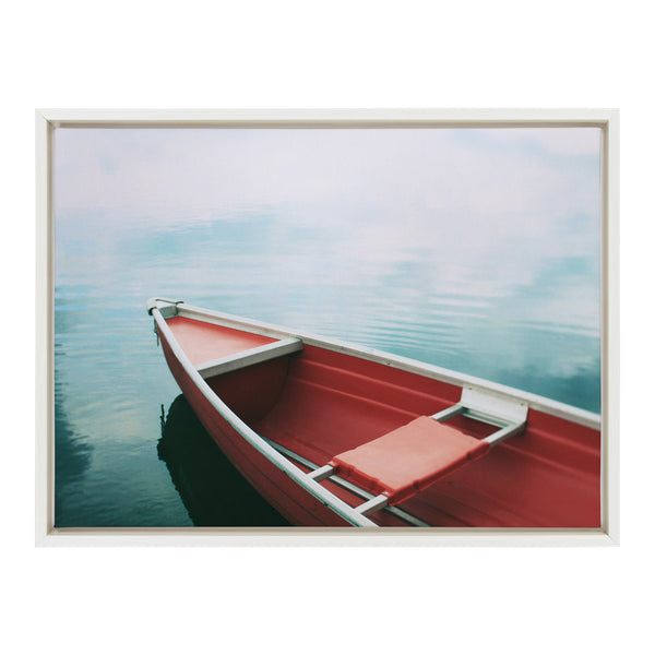 Kate & Laurel Sylvie Floating In The Sky Framed Canvas By Alicia Bock