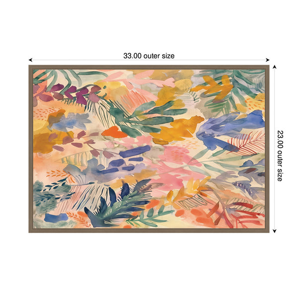 Kate & Laurel Sylvie Flower Market Framed Canvas By Amy Lighthall